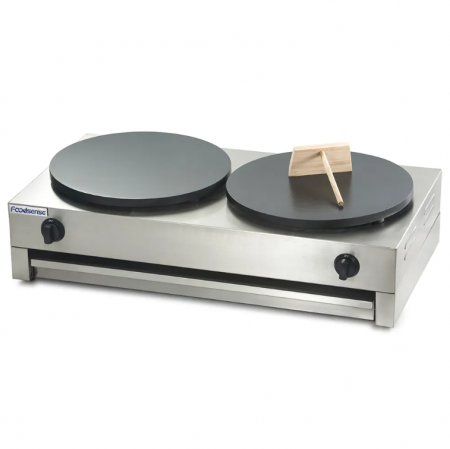 Crepiera dubla pe gaz 40 cm GPL [9]