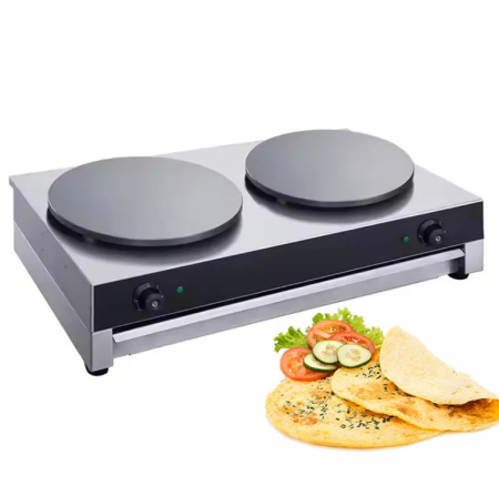 Crepiera dubla pe gaz 40 cm GPL [7]