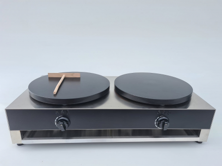 Crepiera dubla pe gaz 40 cm GPL [2]