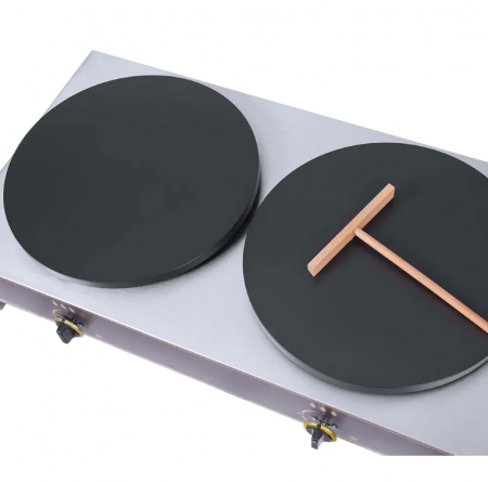 Crepiera dubla pe gaz 40 cm GPL [11]