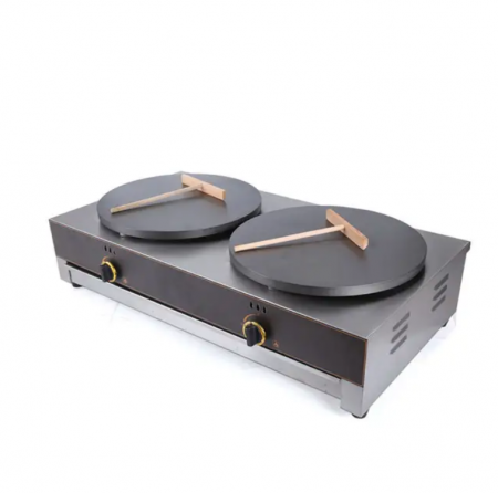 Crepiera dubla pe gaz 40 cm GPL [3]