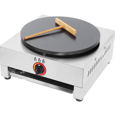 Aparatura Desert - Crepiera pe gaz Excalibur 400 - Profesională, inox, diametru 40 cm