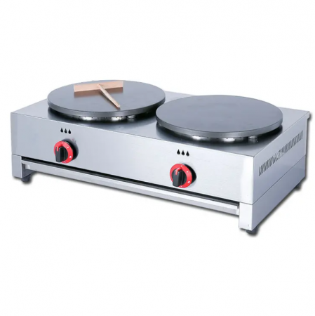 Crepiera pe gaz Excalibur 400 - Profesională, inox, diametru 40 cm [1]