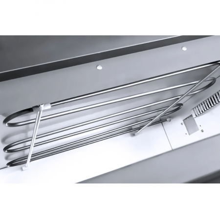 Cuptor Electric Dublu pentru Pizza 40 x 40 cm Otel Inoxidabil [1]