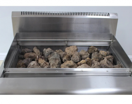 Gratar cu Roca Vulcanica si Grill din fonta,5 kg de roca inclusa [2]