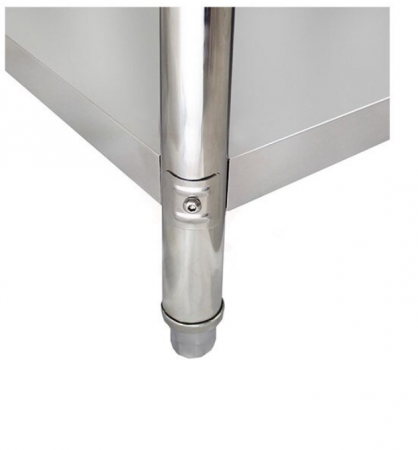 Masa de lucru excalibur din inox cu polita inferioara 1200x600x850 mm [2]