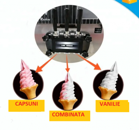 Masina de inghetata  ,2 compresoare ,inox 22-30L/H [6]