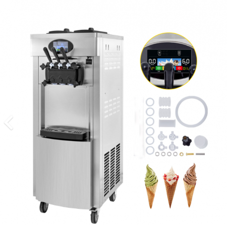 Mașină de înghețată stradala profesională 20-28 L/H [2]