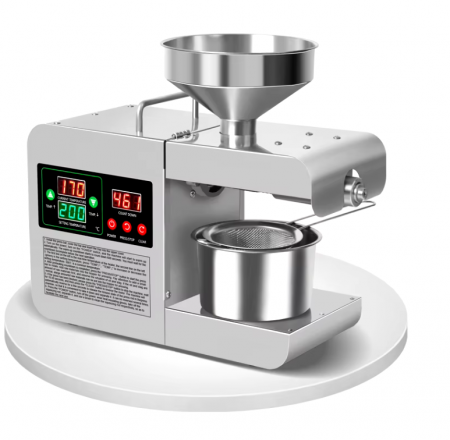 Presa de ulei electrică cu termostat reglabil, 820W, oțel inoxidabil [1]