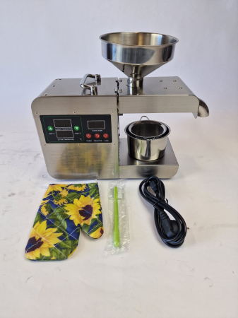 Presa de ulei electrică cu termostat reglabil, 820W, oțel inoxidabil [6]