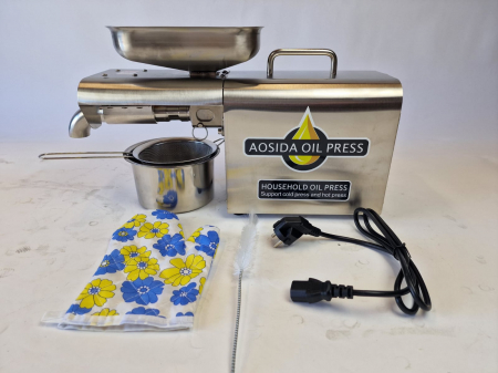 Presa de ulei electrică Excalibur, 820W, oțel inoxidabil, termostat reglabil 0-300°C, 220V [3]