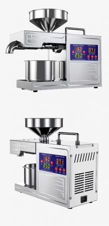 Presa de ulei electrică Excalibur cu termostat reglabil, oțel inoxidabil - rece și cald, 600W, 220V [5]