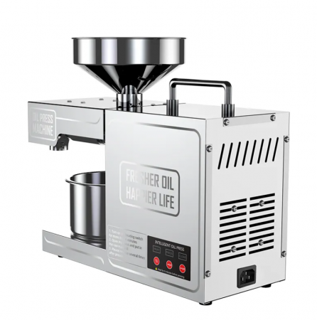 Presa de ulei electrica, otel inoxidabil - rece si cald, 820w, storcator ulei 220V [1]