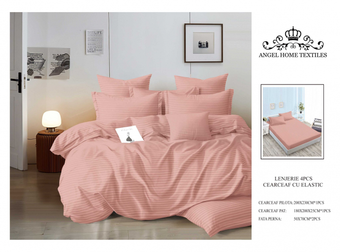 Lenjerie damasc cu elastic [1]