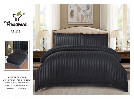 LENJERII DAMASC - Lenjerie damasc cu elastic