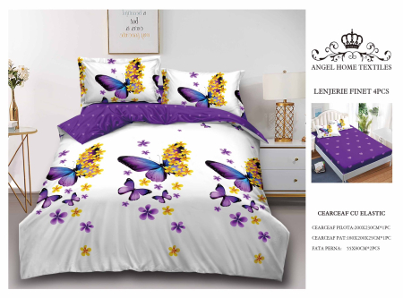 LENJERII FINET CU 4 PIESE - 80 LEI - LENJERIE FINET CU ELASTIC