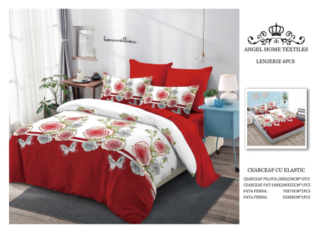 LENJERII DE PAT - Lenjerie finet cu elastic