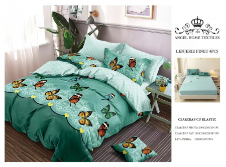 LENJERII FINET CU 4 PIESE - 80 LEI - LENJERIE FINET CU ELASTIC