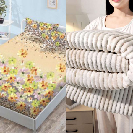 OFERTA SPECIALA DUO - OFERTA DUO: PATURA COCOLINO GOFRATA + HUSA FINET