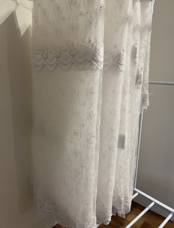 PERDEA BUCATARIE CUSUTA: 3 M L*1,5 M INALTIME [1]