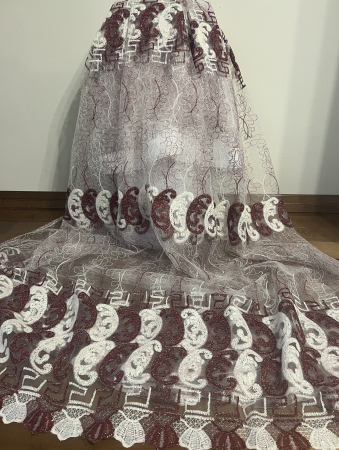 PERDELE GATA CUSUTE - PERDEA CUSUTA : 3M * 2,45 m inaltime