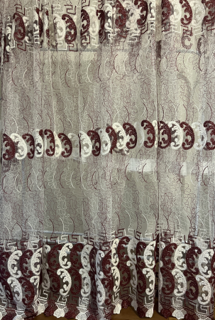 PERDELE GATA CUSUTE - PERDEA CUSUTA : 3M * 2,45 m inaltime