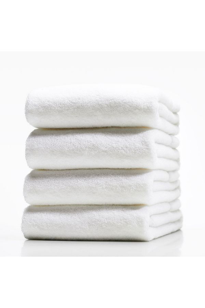 PROSOAPE BUMBAC 100% - Set 4 prosoape albe