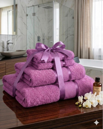 OFERTA PROSOAPE = 2 SETURI COMPLETE = 99 LEI - Set 4 prosoape bumbac 100%