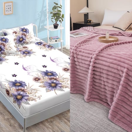 OFERTA SPECIALA DUO - SET DUO : PATURA COCOLINO +HUSA FINET