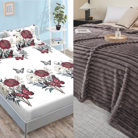 OFERTA SPECIALA DUO - SET DUO : PATURA COCOLINO +HUSA FINET
