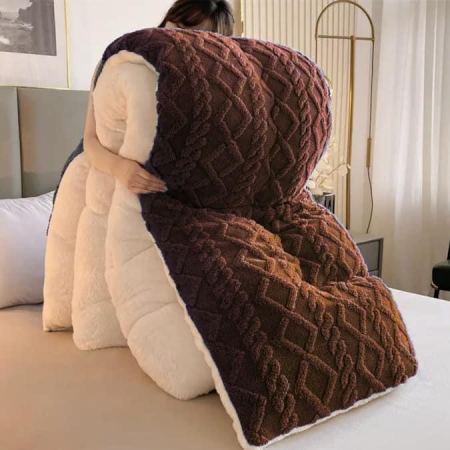 PILOTE COCOLINO GROASE - Set pilota cocolino cu blanita si 2 fete perna