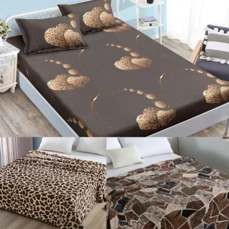 OFERTA SPECIALA TRIO - Set Trio: 1 Husa Finet+ 2 Paturi cocolino