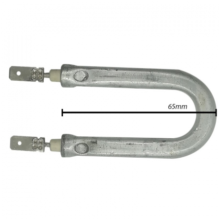 Tip U - Element de încălzire cu interblocare tip U pentru aparatele de cafea 10,30 mm 90 mm 500 wați