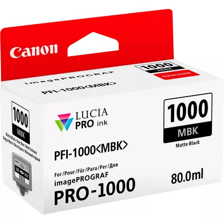 Cartus cerneala Lucia Pro PFI-1000MBK MattBlack pt. imagePROGRAF PRO-1000 [2]