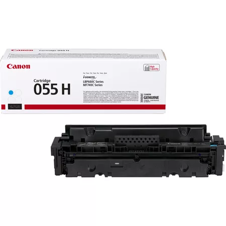 CRG-055HC - Toner Cartridge high yield Cyan for LBP66x series, MF74x series (5.900 pages) [3]