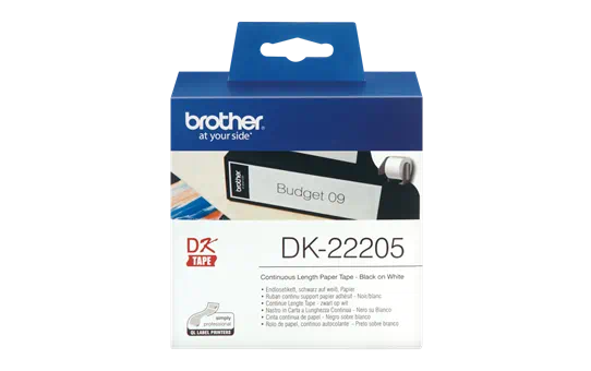 DK22205 Continuous Paper Tape 62mm x 30.48m [2]