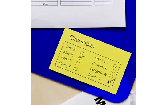 DK44605 Removable Yellow Paper Tape 62mm x 30.48m [3]