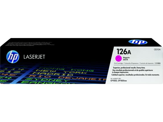 HP 126A CP1025/M175 Magenta LaserJet Print Cartridge (1000 pag) [1]