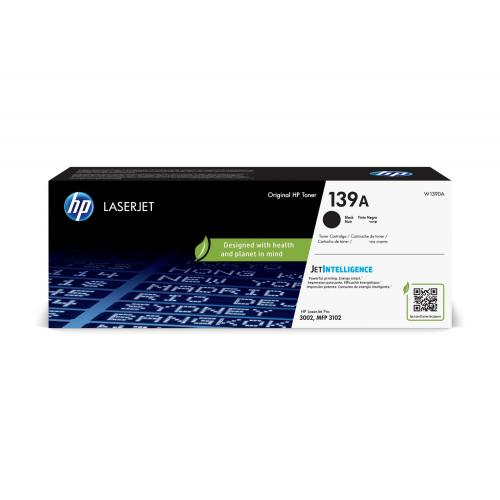 HP 139A Black Original LaserJet Toner Cartridge, pt. Pro 3002, Pro 3102 MFP series;  cap. 1.500 pag [1]