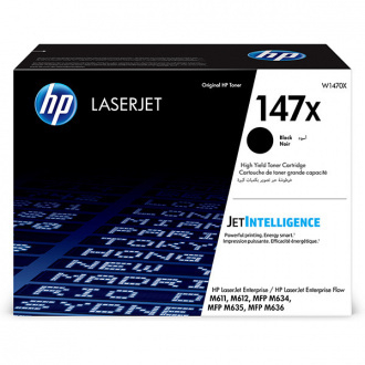 HP 147X Black LaserJet Toner Cartridge, pt. M611dn / M612dn (25.2 k pag) [1]