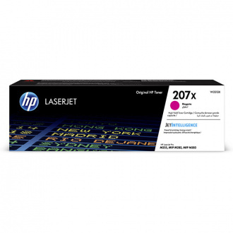 HP 207X Magenta LaserJet Toner Cartridge; pt. HP CLJ M255dw, M282nw, M283fdn/fdw, cap. 2450 pag [1]