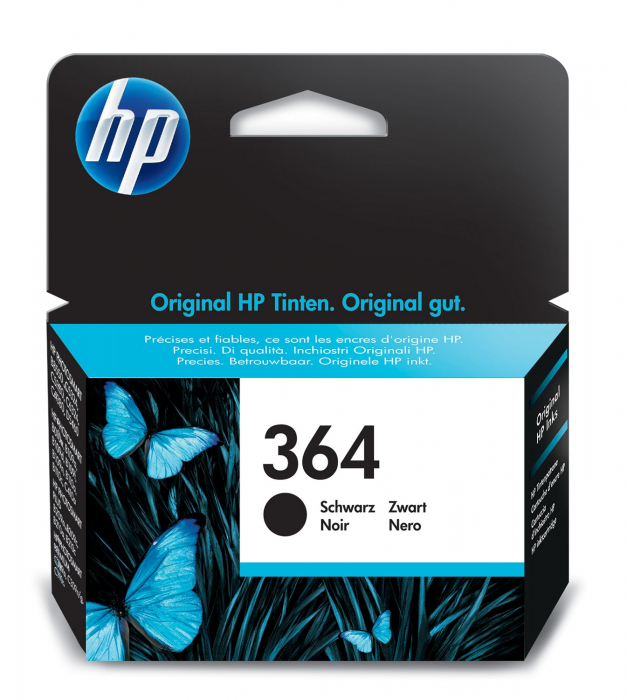 HP 364 Black Ink Cartridge with Vivera Ink [1]