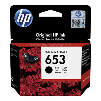 HP 653 Black Original Ink Advantage Cartridge [1]