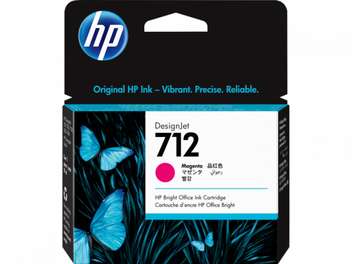 HP 712 29-ml Magenta DesignJet Ink Cartridge [1]