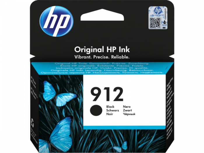 HP 912 Black Original Ink Cartridge, pt. OfficeJet 8013/8023, cap. 300 pag [1]