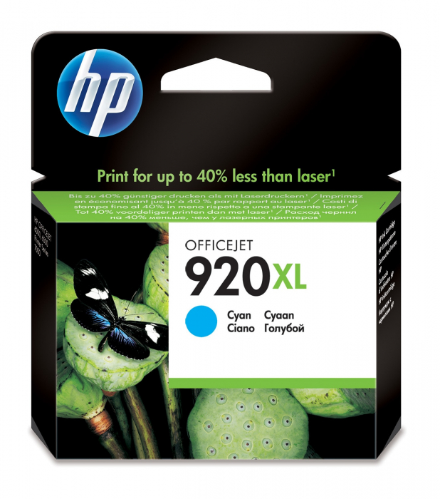 HP 920XL Cyan Officejet Ink Cartridge [1]