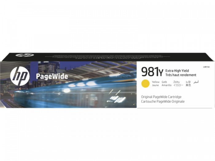 HP 981Y Yellow Original PageWide Cartridge (16k pag) [1]