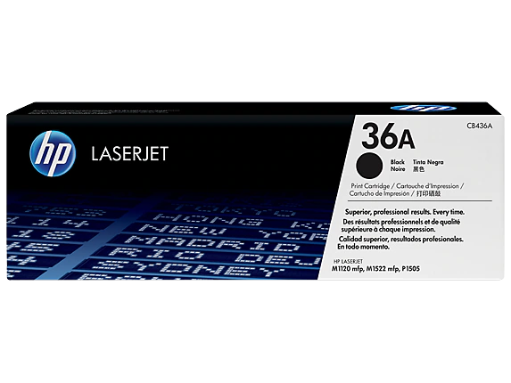 HP LaserJet 36A - CB436A Black Print Cartridge for LJ P1505 (2,000 pag) [1]