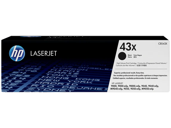 HP 43X - LJ 9000/mfp, 9000Lmfp Print Cartridge (30.000 pag) [1]