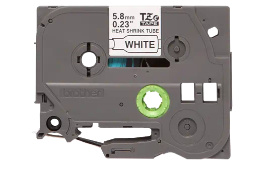 HSE211 5.8mm Black on White Heat Shrink Tube [2]